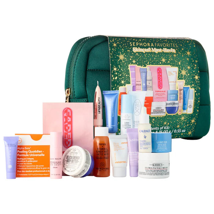 BAJO PEDIDO - Sephora Favorites Skincare Must-Haves Set – Kit De Skincare Con Productos Icónicos De Edición Limitada