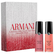 BAJO PEDIDO - Armani Beauty Luminous Silk Cheek Tint Liquid Blush Duo Set — Dúo De Rubores Líquidos De Acabado Natural y Luminoso