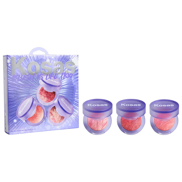 BAJO PEDIDO - Kosas Mini Blush is Life Trio Gift Set | Set de Rubores en Polvo