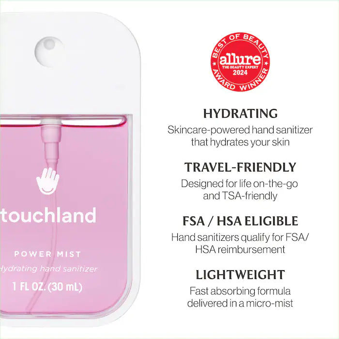 BAJO PEDIDO - Touchland Limited Edition Power Mist Hydrating Hand Sanitizer Top 5-Set | Edición Especial