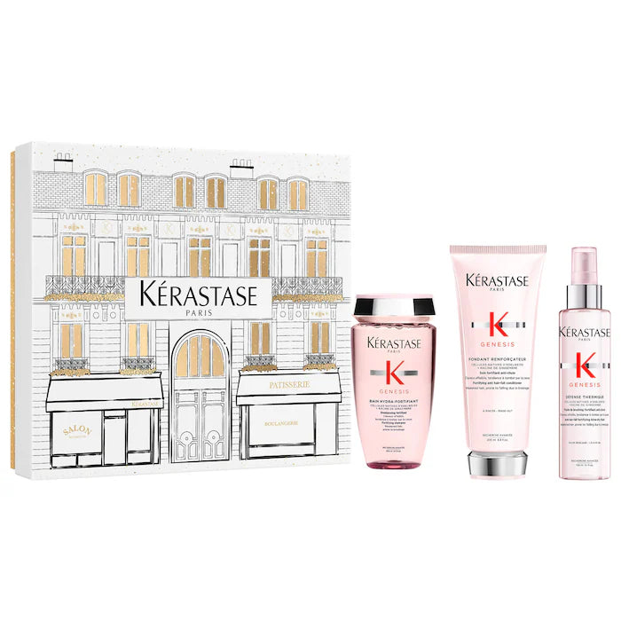 BAJO PEDIDO - Kérastase Genesis Trio Gift Set — Set Fortalecedor Para Cabello Débil y Con Tendencia a La Caída