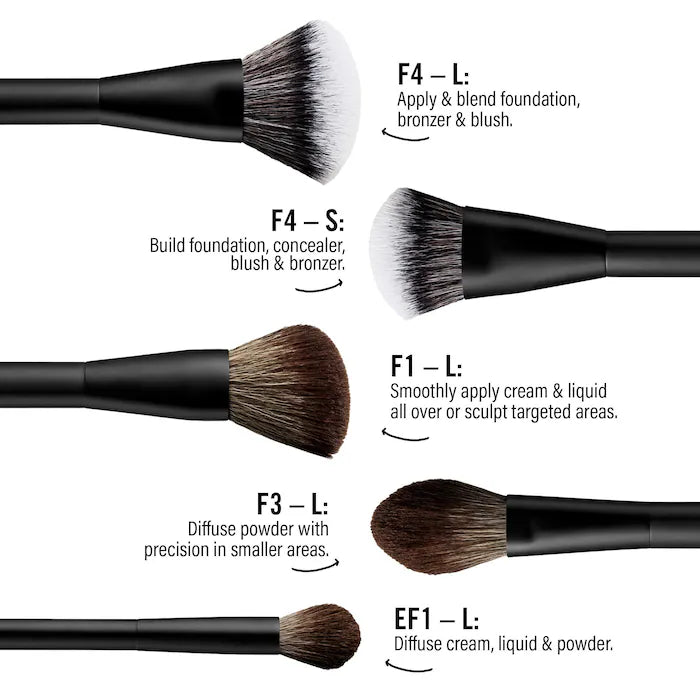 BAJO PEDIDO - MAKEUP BY MARIO Mario’s Essential Cosmetic Brush Set — Set De Brochas Profesionales Para Rostro y Ojos Con Estuche De Lujo