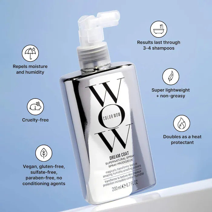 BAJO PEDIDO - COLOR WOW Dream Coat Iconic Frizz Fighters Hair Duo Gift Set | Set Anti-Frizz Profesional