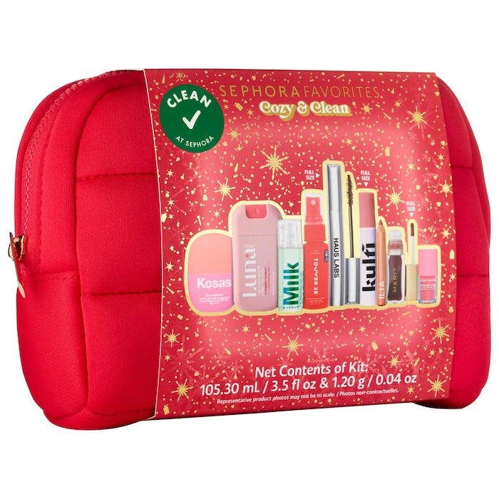 BAJO PEDIDO - Sephora Favorites Cozy & Clean Makeup Value Set – Kit De Maquillaje Y Skincare Clean Beauty Edición Limitada