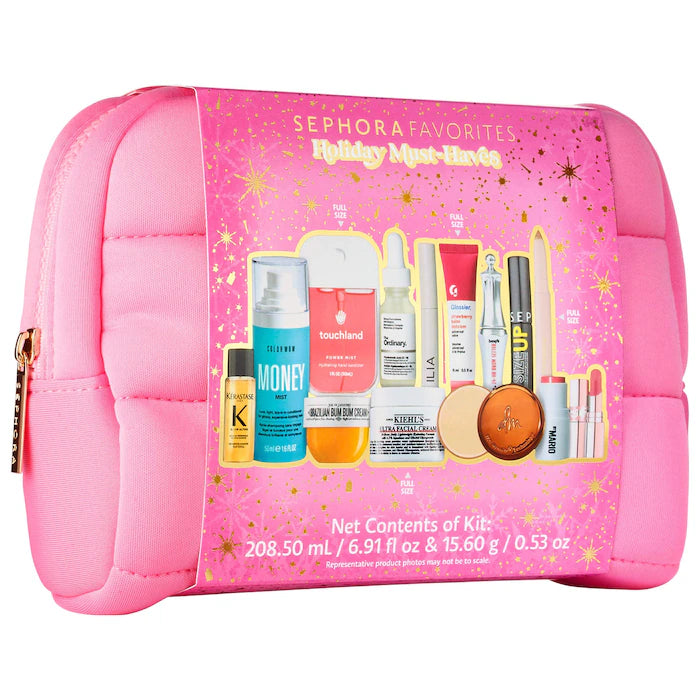BAJO PEDIDO - Sephora Favorites Holiday Must Have Value Set – Kit De Maquillaje, Skincare Y Cabello De Edición Limitada
