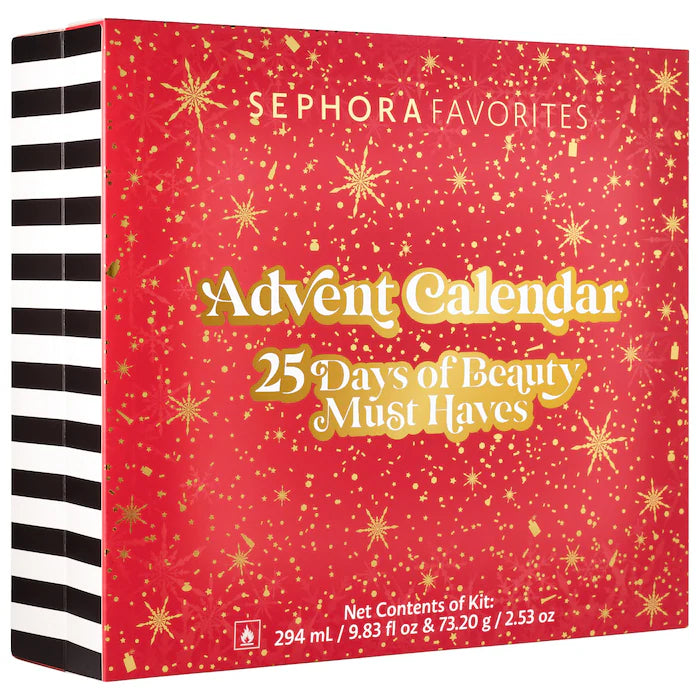 BAJO PEDIDO - Sephora Favorites 25 Days of Beauty Must Haves Advent Calendar | 25 Miniaturas Exclusivas
