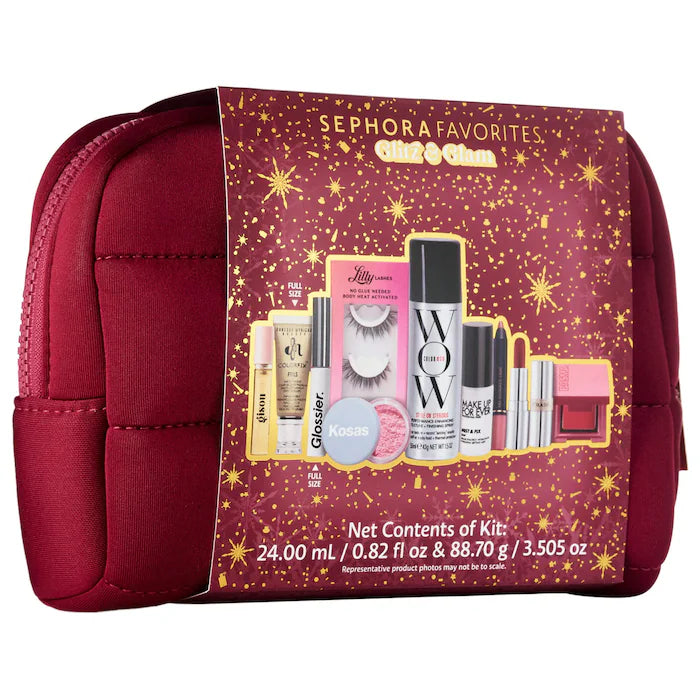 BAJO PEDIDO - Sephora Favorites Glitz & Glam Makeup Value Set – Kit De Maquillaje Y Cabello De Edición Limitada