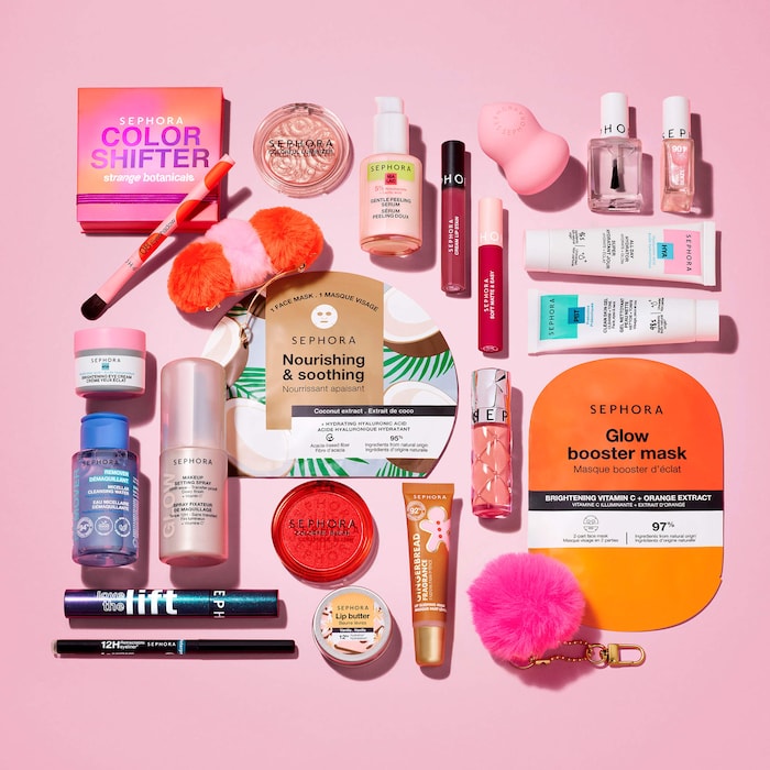 SEPHORA COLLECTION Premium Makeup & Skincare Advent Calendar Gift Set — Calendario De Adviento De Maquillaje y Skincare Con 24 Sorpresas