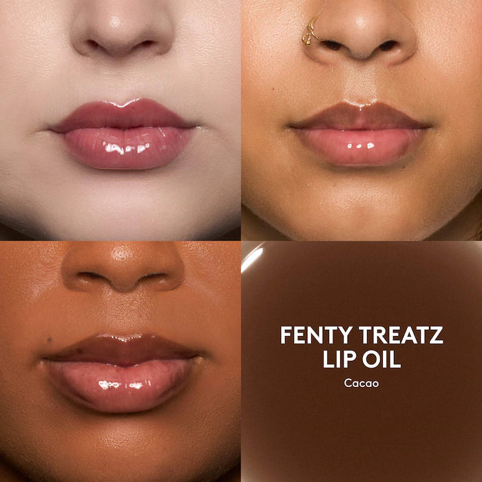 Fenty Beauty Chocolit Treatz Duo – Gloss + Lip Oil En Set Edición Limitada
