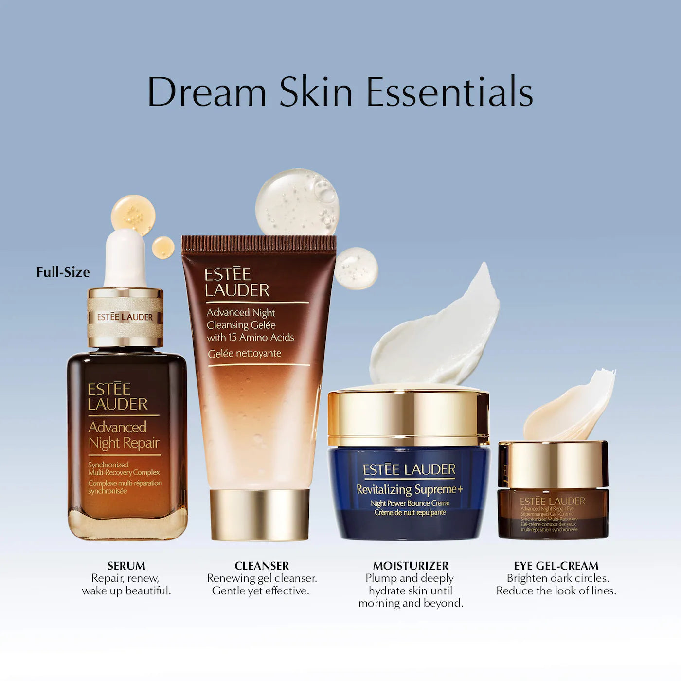 BAJO PEDIDO - Estée Lauder Dream Skin Essentials Gift Set | Set Skincare Con Advanced Night Repair