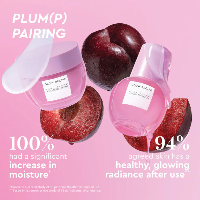 BAJO PEDIDO - Glow Recipe Plum Plump Deep Hydration Skincare Gift Set — Set De Cuidado Facial Con Hidratación Profunda y Efecto Luminoso