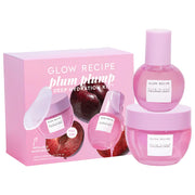 BAJO PEDIDO - Glow Recipe Plum Plump Deep Hydration Skincare Gift Set — Set De Cuidado Facial Con Hidratación Profunda y Efecto Luminoso