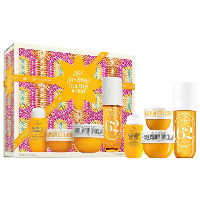 BAJO PEDIDO - Sol de Janeiro Glow Ready With Me Bum Bum Body Routine Gift Set | Set Corporal Hidratante