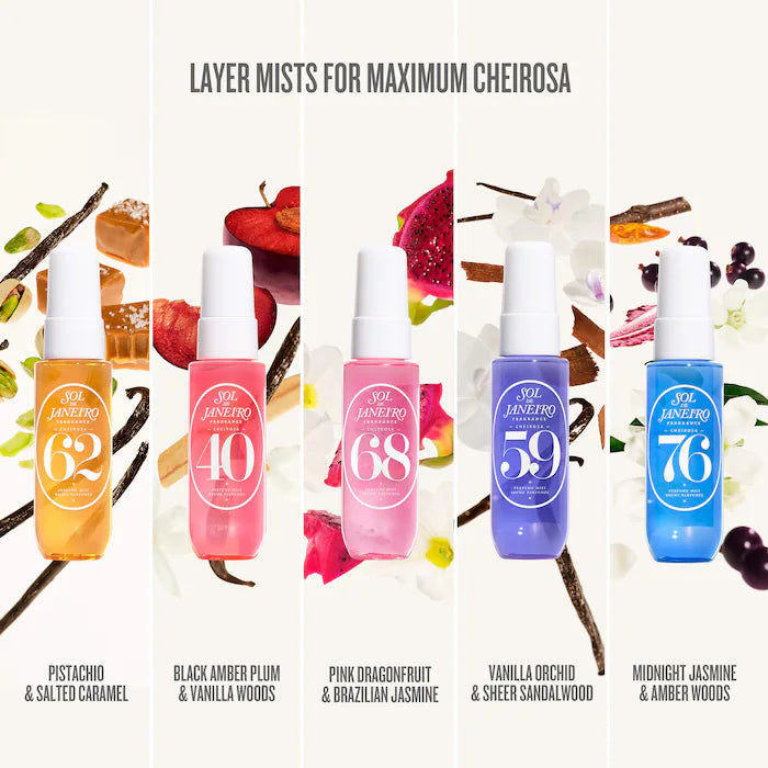 BAJO PEDIDO - Sol de Janeiro Spritz the Season Cheirosa Perfume Mist Gift Set | Set de Perfumes en Mist Cheirosa
