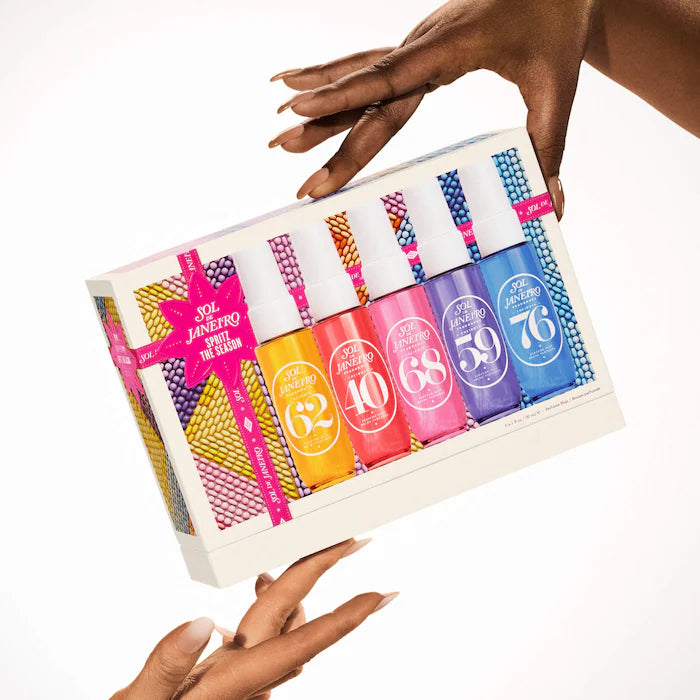 BAJO PEDIDO - Sol de Janeiro Spritz the Season Cheirosa Perfume Mist Gift Set | Set de Perfumes en Mist Cheirosa