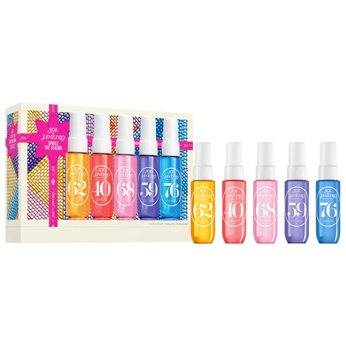 BAJO PEDIDO - Sol de Janeiro Spritz the Season Cheirosa Perfume Mist Gift Set | Set de Perfumes en Mist Cheirosa