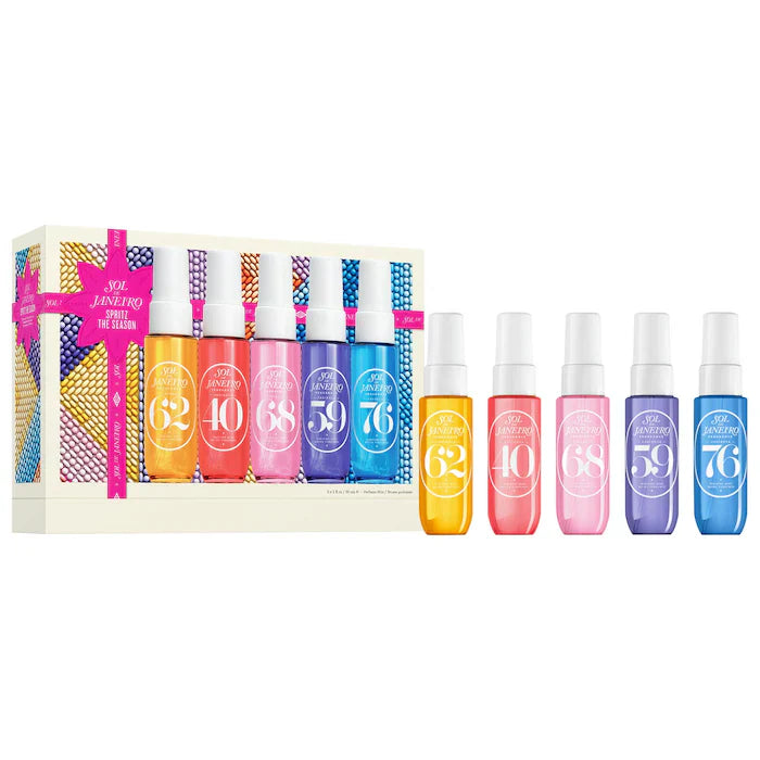 BAJO PEDIDO - Sol de Janeiro Spritz the Season Cheirosa Perfume Mist Gift Set | Set de Perfumes en Mist Cheirosa