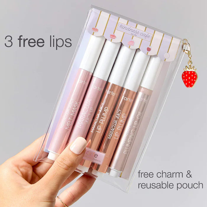 BAJO PEDIDO - Tarte Sweet Indulgences Maracuja Juicy Lip Vault | Set de Labiales Hidratantes