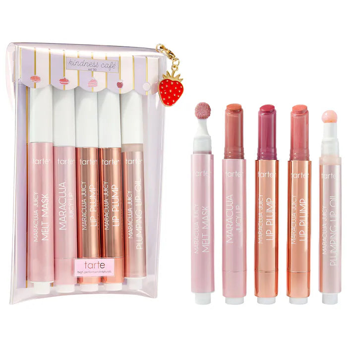 BAJO PEDIDO - Tarte Sweet Indulgences Maracuja Juicy Lip Vault | Set de Labiales Hidratantes