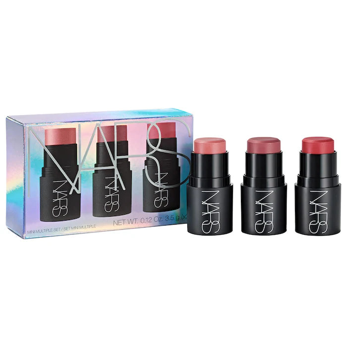 BAJO PEDIDO - NARS Mini Multiple Soft Blur Blush Stick Set | Rubores en Barra para Rostro, Ojos y Labios