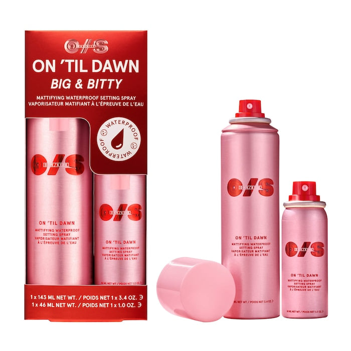 Bajo Pedido – ONE/SIZE by Patrick Starrr On 'Til Dawn Mattifying Waterproof Setting Spray Big & Bitty Duo