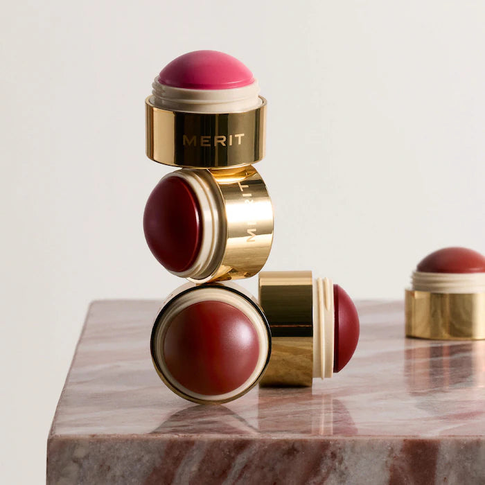 BAJO PEDIDO - MERIT The Mini Flush Blush Balm Trio | Set de Rubores en Crema