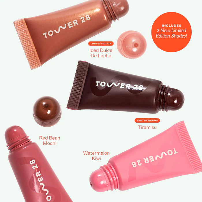 BAJO PEDIDO - Tower 28 Beauty Mini Lil' Softies LipSoftie Lip Treatment Set | Hidratación Labial