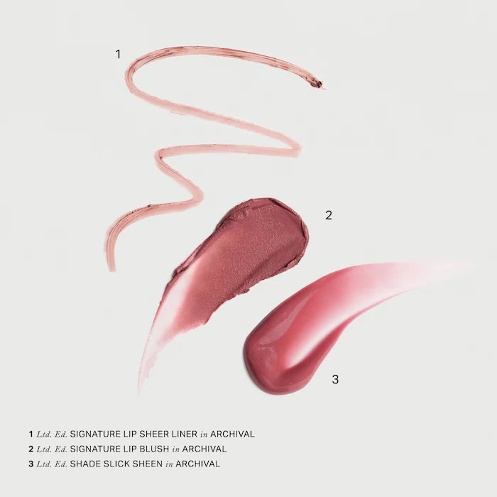 BAJO PEDIDO - MERIT The Archival Lip Essentials Gift Set | Set de Labiales de Lujo