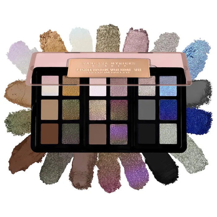 BAJO PEDIDO - Danessa Myricks Beauty Lightwork VII The Freedom Makeup Palette — Paleta Magnética Personalizable Con Pigmentos Iluminadores Para Ojos, Rostro y Labios