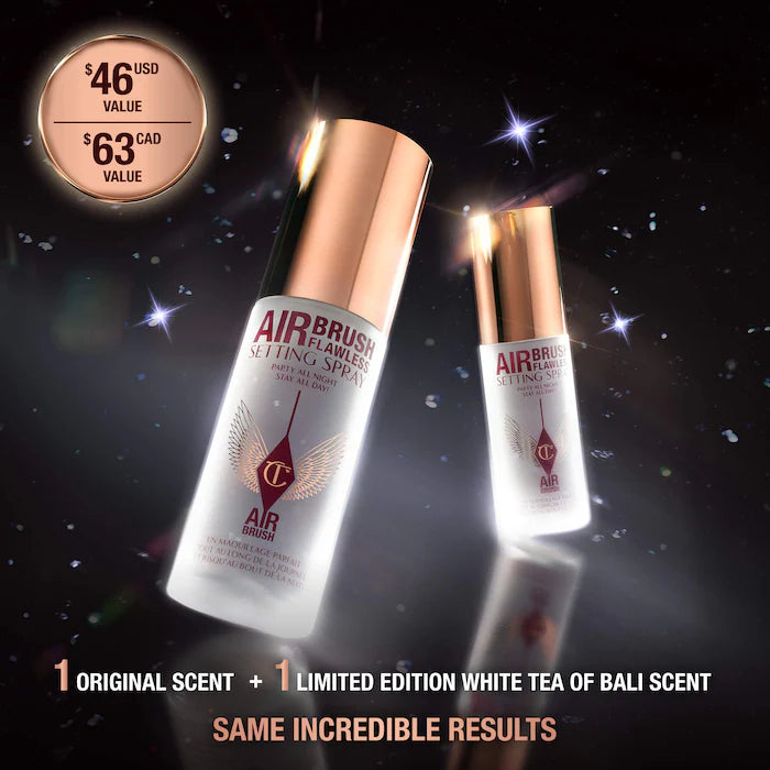 BAJO PEDIDO - Charlotte Tilbury Mini Setting Spray Duo | Dúo Fijador de Maquillaje