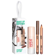 BAJO PEDIDO - MAKE UP FOR EVER Mini Artist Color Lip Pencils & Super Boost Gloss Trio | Set Labial Profesional