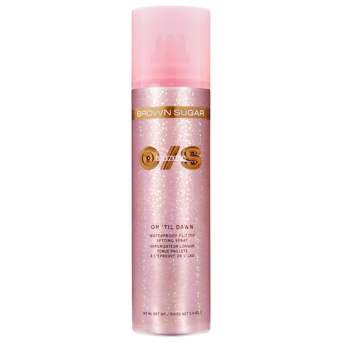 ONE/SIZE By Patrick Starrr On 'Til Dawn Waterproof Glitter Setting Spray Brown Sugar 142 ml