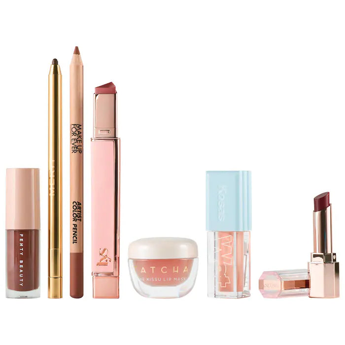 Sephora Favorites Perfect Pout Makeup Lip Value Set — Set de Labios con Best Sellers en Tamaños Mini y Full Size