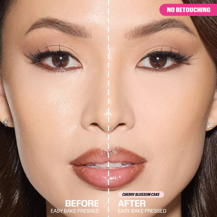 HUDA BEAUTY Easy Bake Airbrush Matte Pressed Setting Powder | Polvo Fijador