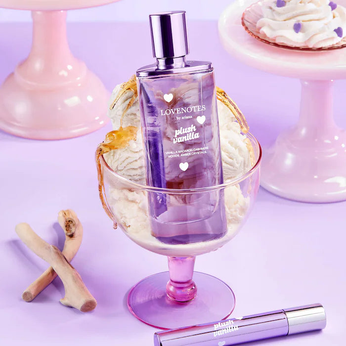 BAJO PEDIDO - Ariana Grande LOVENOTES Plush Vanilla Perfume Gift Set | Set
