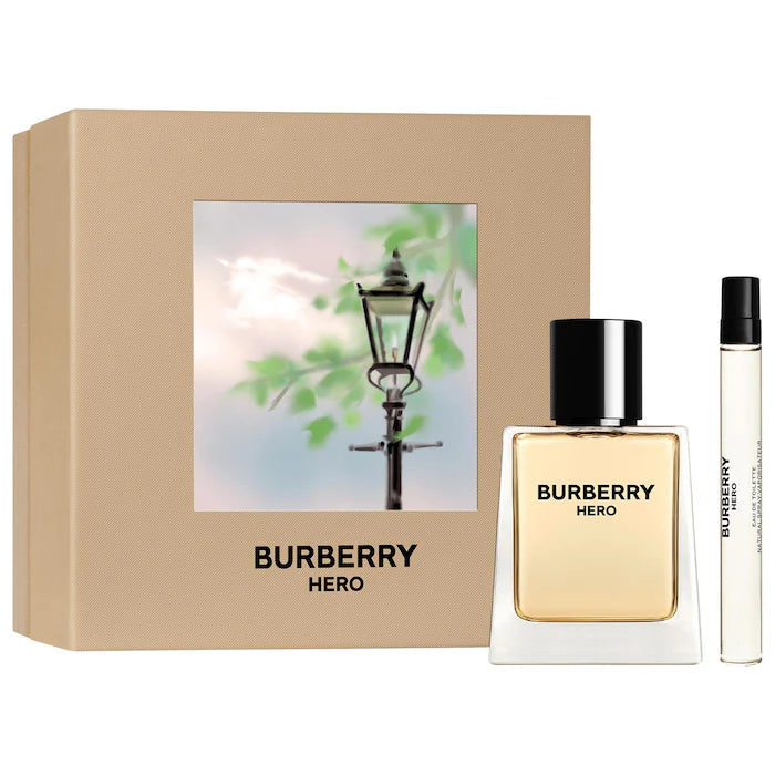 BAJO PEDIDO - BURBERRY Hero EDT Duo Gift Set | Set Perfume Masculino Amaderado