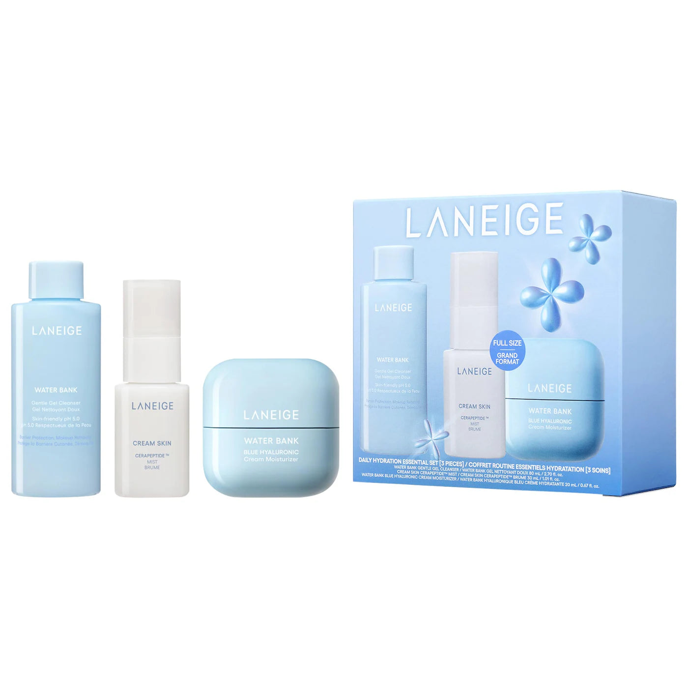 BAJO PEDIDO - LANEIGE Daily Hydration Minis Essential Set | Set Exclusivo