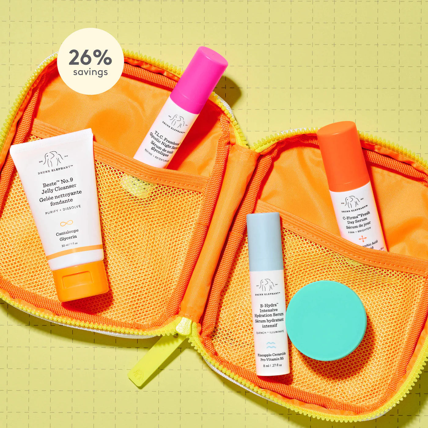 BAJO PEDIDO - Drunk Elephant The Littles 8.0 | Set Mini Esenciales de Skincare