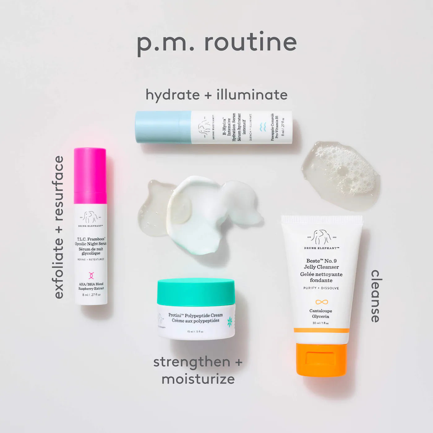 BAJO PEDIDO - Drunk Elephant The Littles 8.0 | Set Mini Esenciales de Skincare