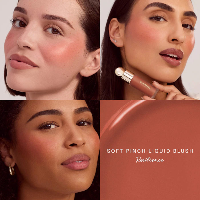 BAJO PEDIDO - RARE BEAUTY Mini Warm Radiance Blush & Luminizer Duo Makeup Gift Set | Set Exclusivo