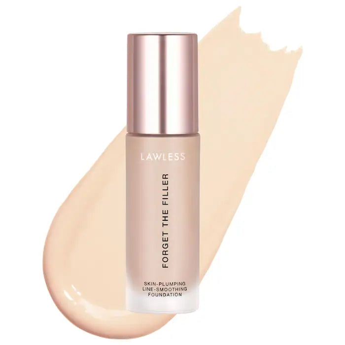 BAJO PEDIDO - LAWLESS Forget The Filler Skin-Plumping Line-Smoothing Foundation | Base de Maquillaje