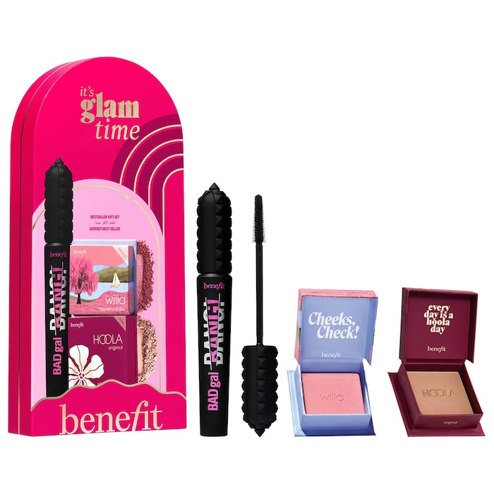 BAJO PEDIDO - Benefit Cosmetics It's Glam Time Trio Makeup Gift Set | Rubor