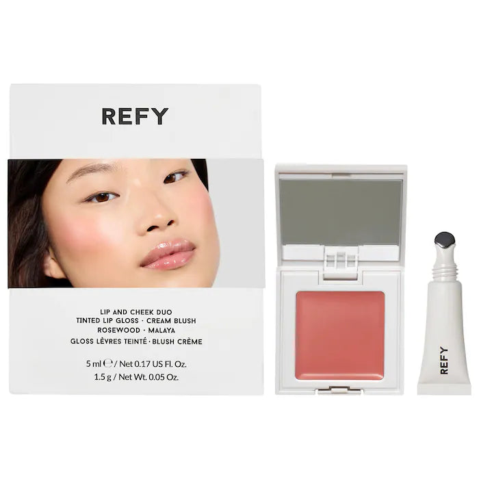 BAJO PEDIDO - REFY Lip Gloss and Cheek Duo Set | Lip Gloss