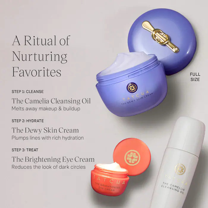 BAJO PEDIDO - TATCHA Skin Nurturing Trio Set | Set Exclusivo