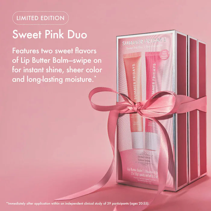 BAJO PEDIDO - Summer Fridays Sweet Pink Duo | Tratamiento Labial