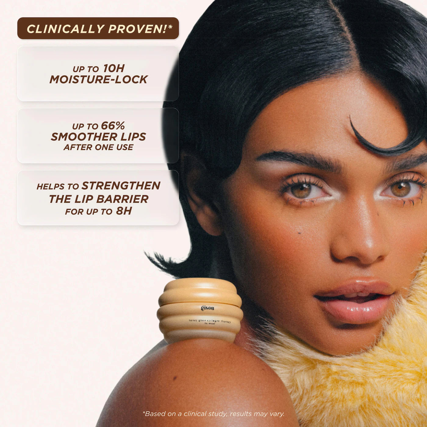BAJO PEDIDO - Gisou Honey Glaze Collagen Lip Mask | Mascarilla Labial Con Colágeno Y Miel