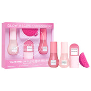 BAJO PEDIDO - Glow Recipe x Beautyblender Watermelon Glow Bestsellers Set de Cuidado Facial y Beautyblender