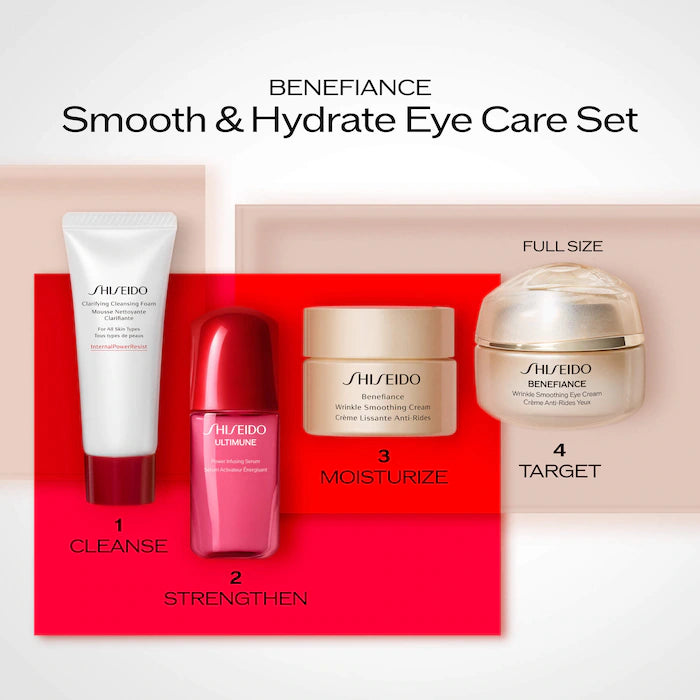 BAJO PEDIDO - SHISEIDO Benefiance Eye Cream Set | Crema de Ojos