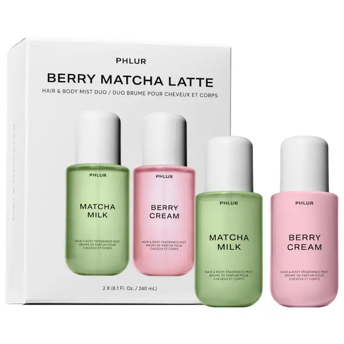 BAJO PEDIDO - PHLUR Berry Matcha Latte Set | Set de Perfumes