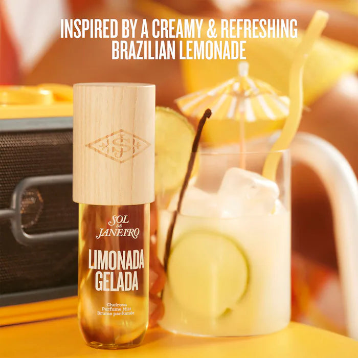 Sol de Janeiro Limonada Gelada Creamy & Refreshing Body Mist Bruma Perfumada Corporal Refrescante 90 ml ( OFERTA)